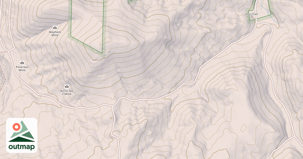 Map of POLE CABIN BR 2A