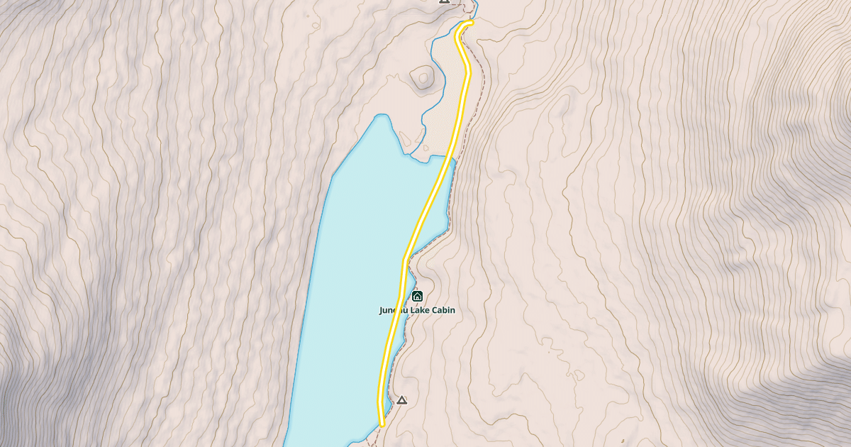 Map preview of Resurrection Pass Trail-Winter Route