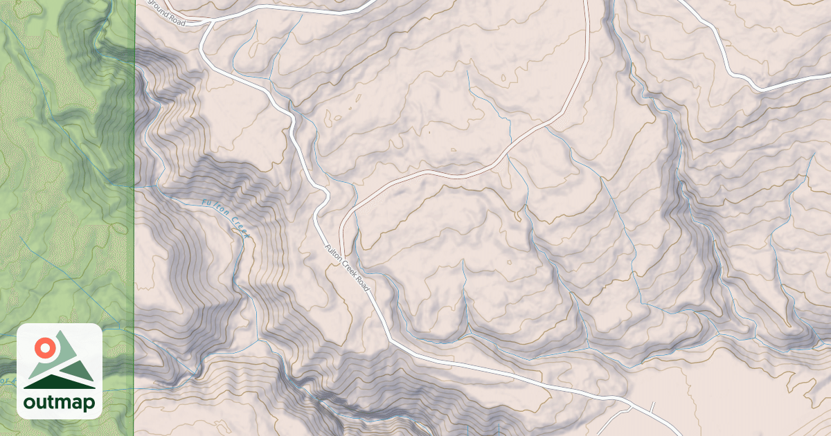Map of USFS Motor Vehicle Use Map Roads {29A5F1AF-688D-4E51-AD45-F38A3BDF3164}