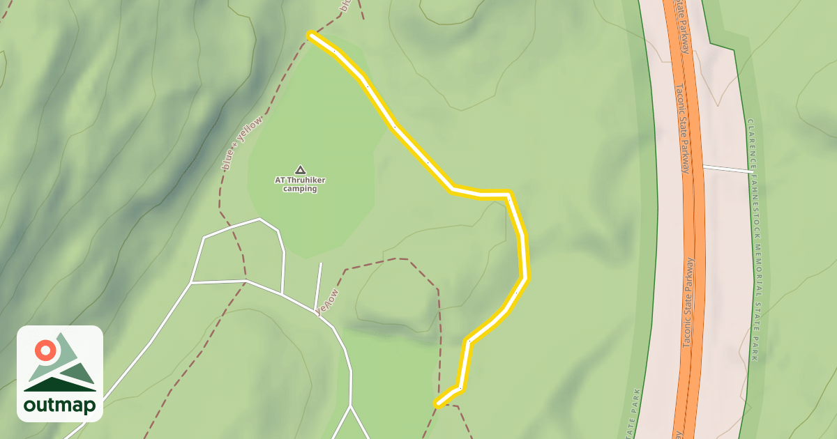 Map of yellow