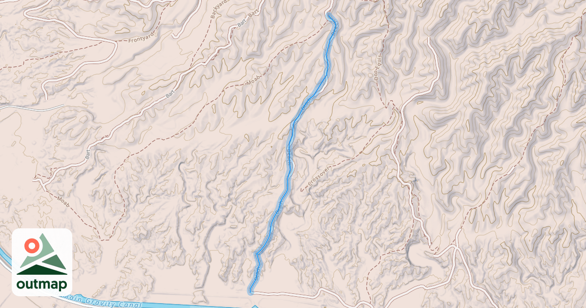 Map of Beach