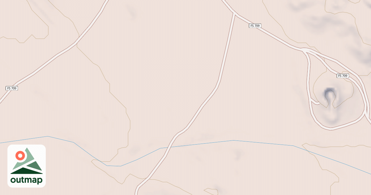 Map of FELDSPAR SPUR A