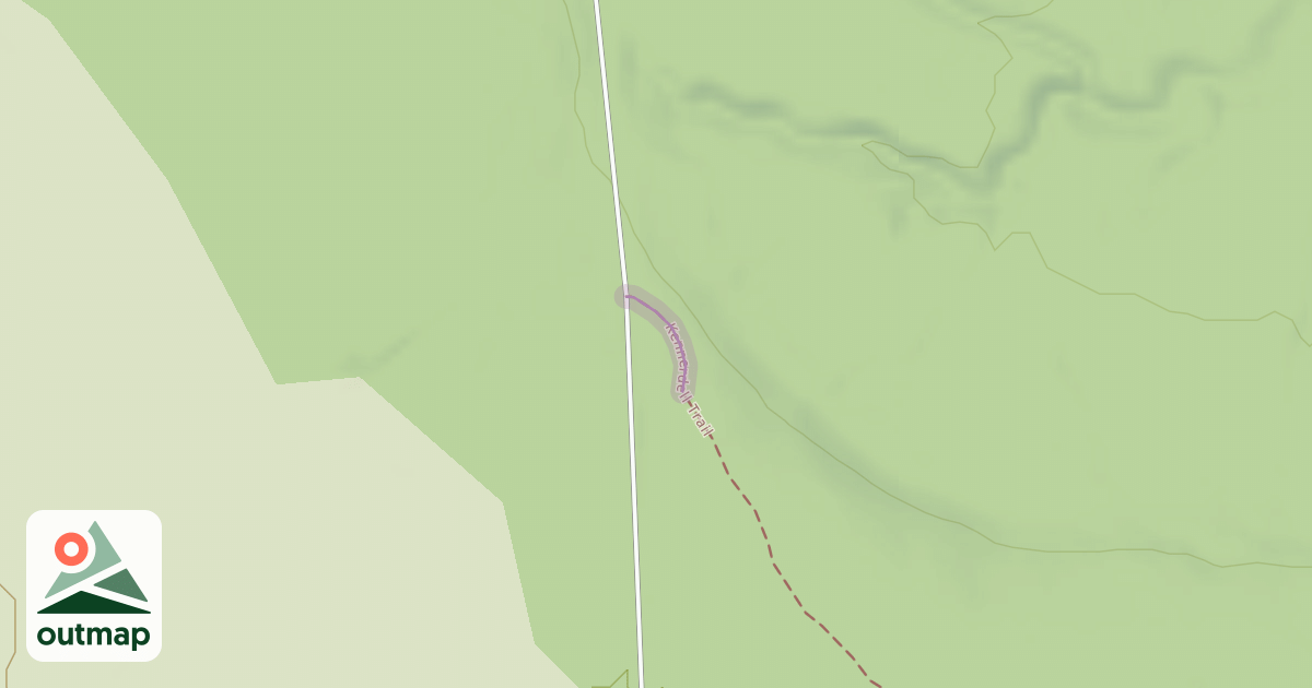 Map of Kennerdell Trail