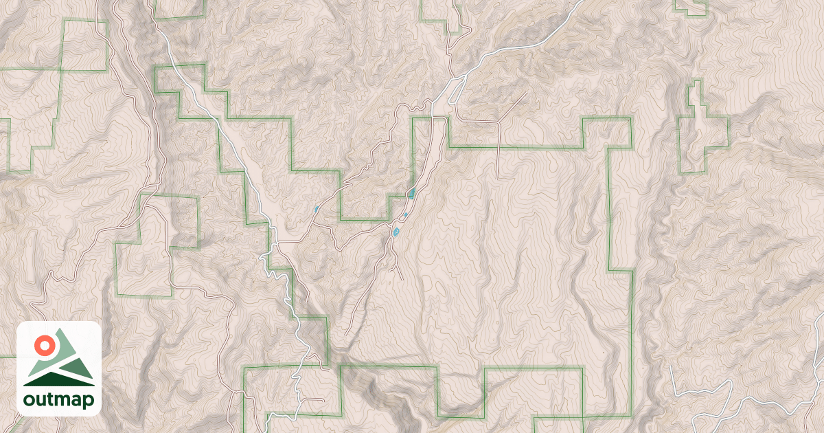 Map of BULL CREEK
