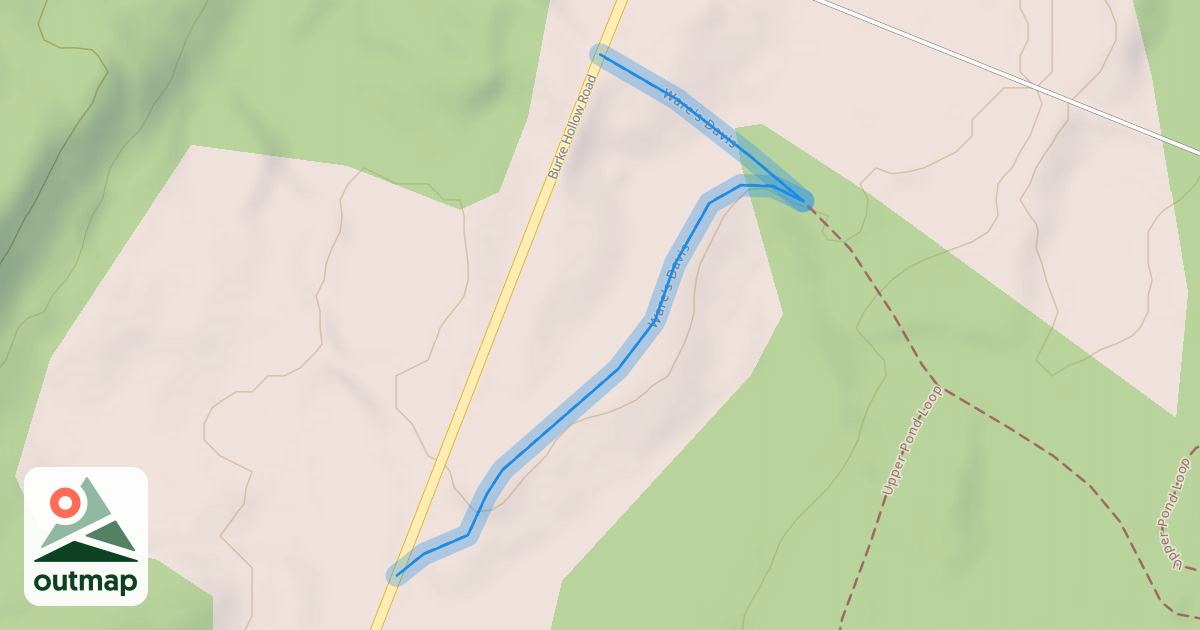 Map of Ware's Davis