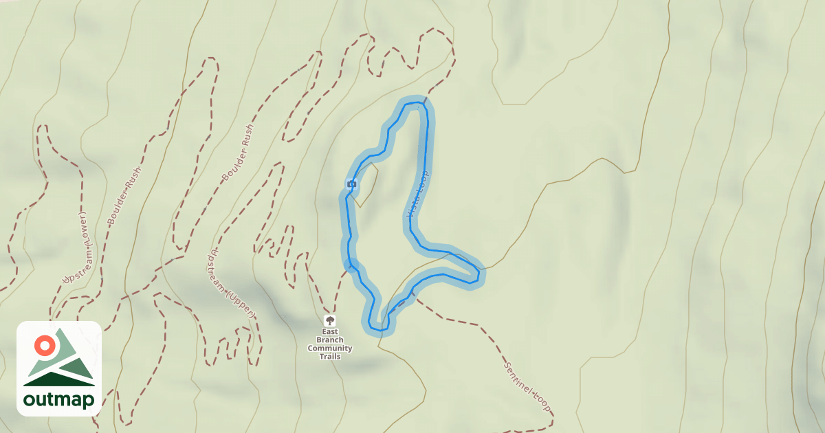Map of Vista Loop