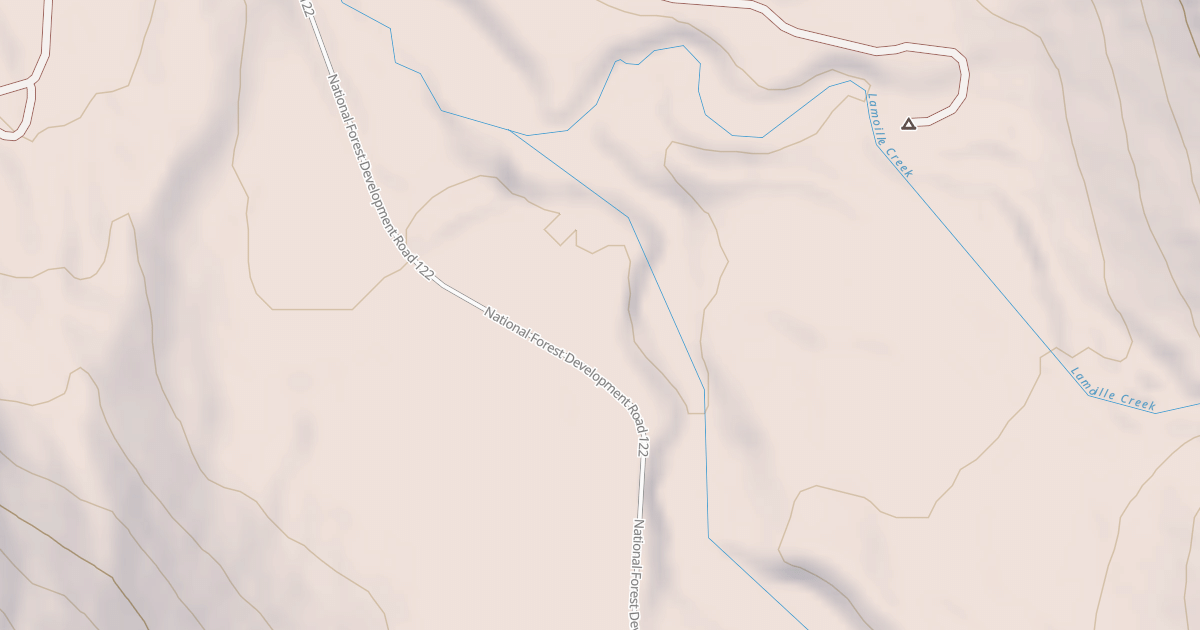 Map preview of CAMP LAMOILLE SPUR C