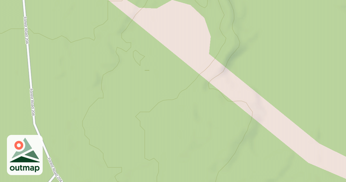 Map of FR 204PA