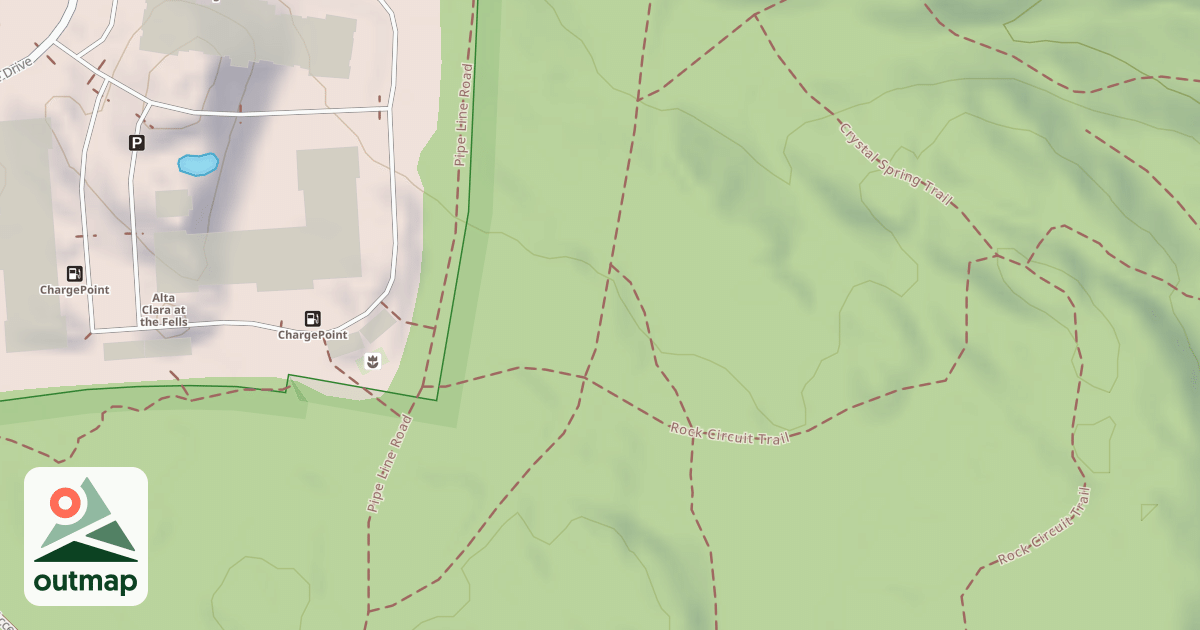 Map of Melrose Path