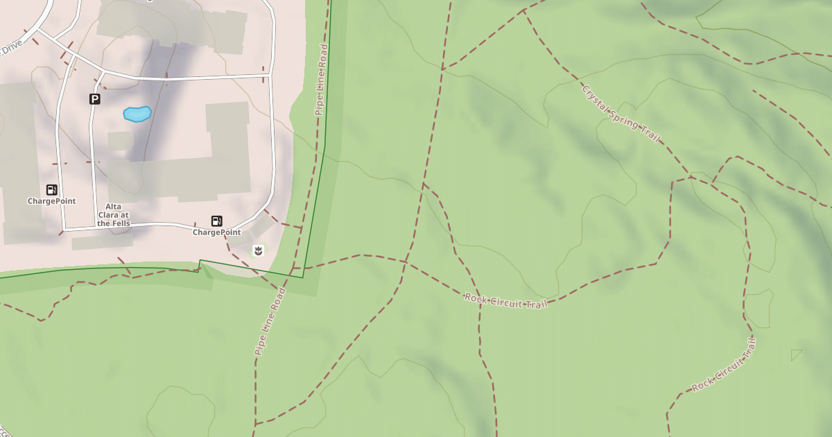 Map preview of Melrose Path