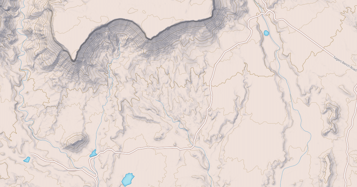 Map preview of BLM National GTLF Public Motorized Roads 322855e2-8b05-4cbd-a46c-4c508937dead