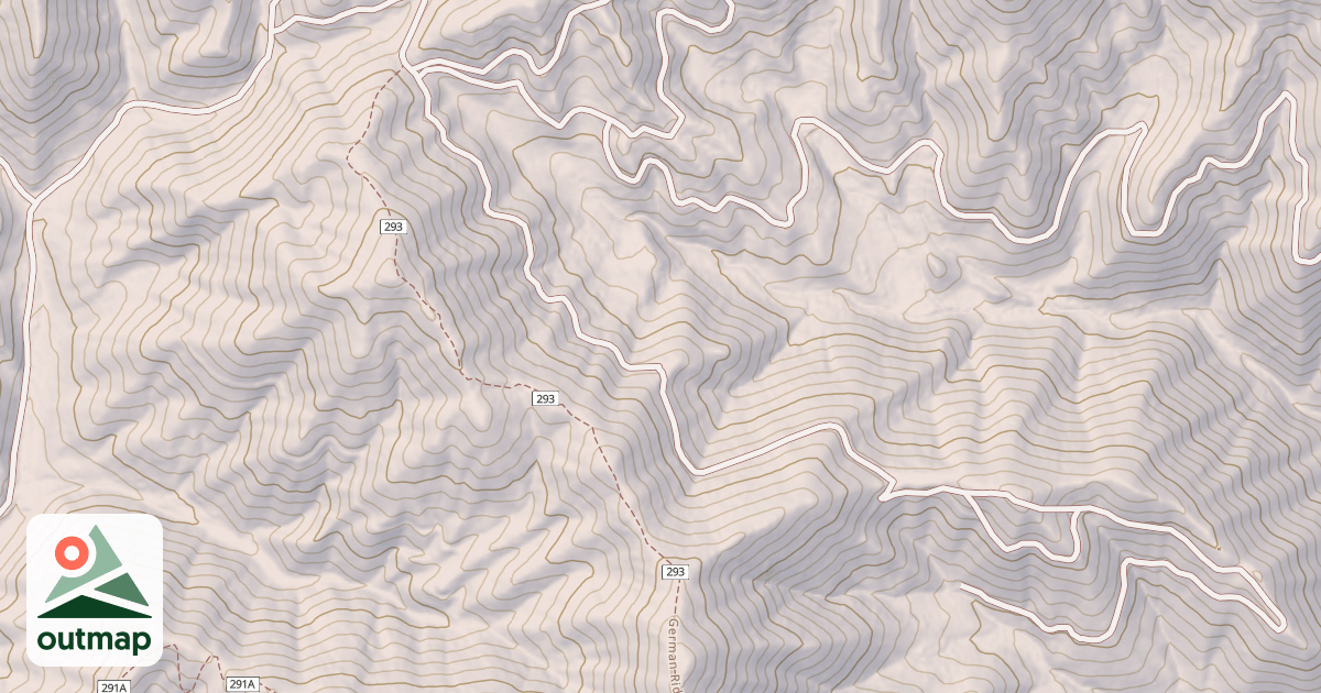 Map of German Rabbit Overlook