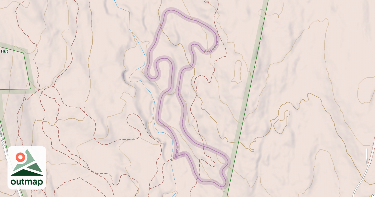 Map of East Loop