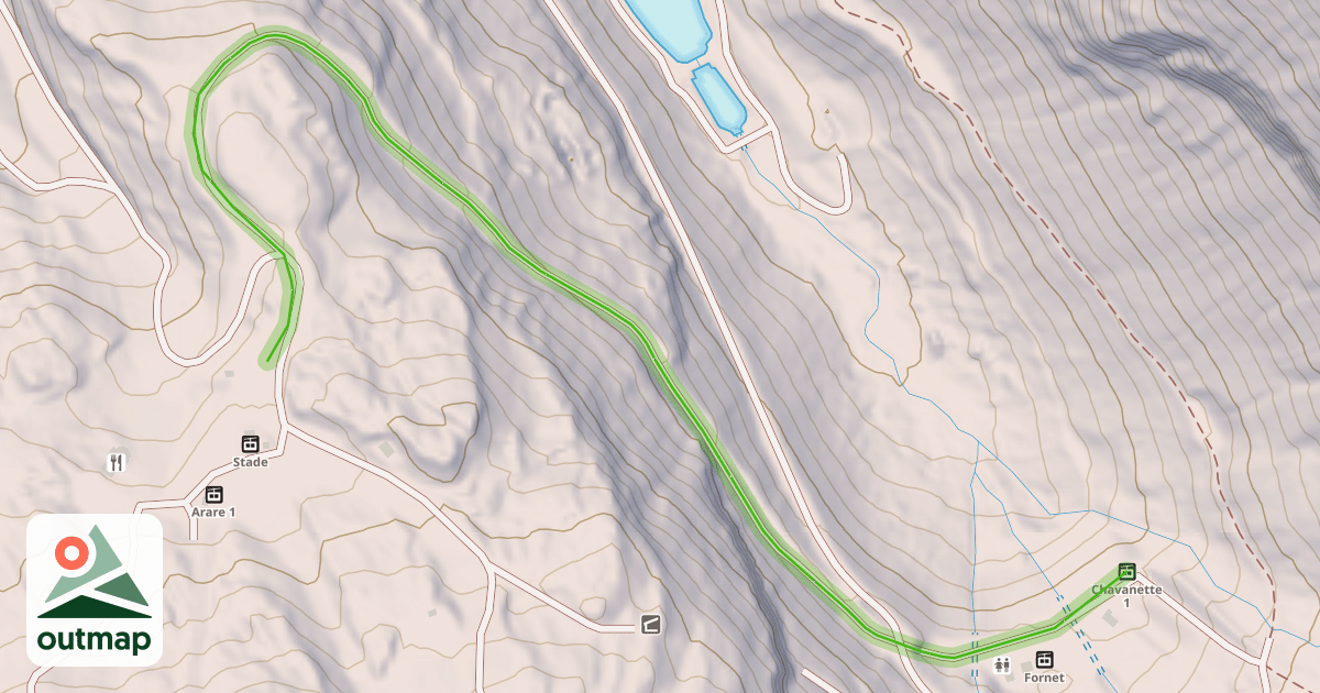 Map of Aller Chavanette