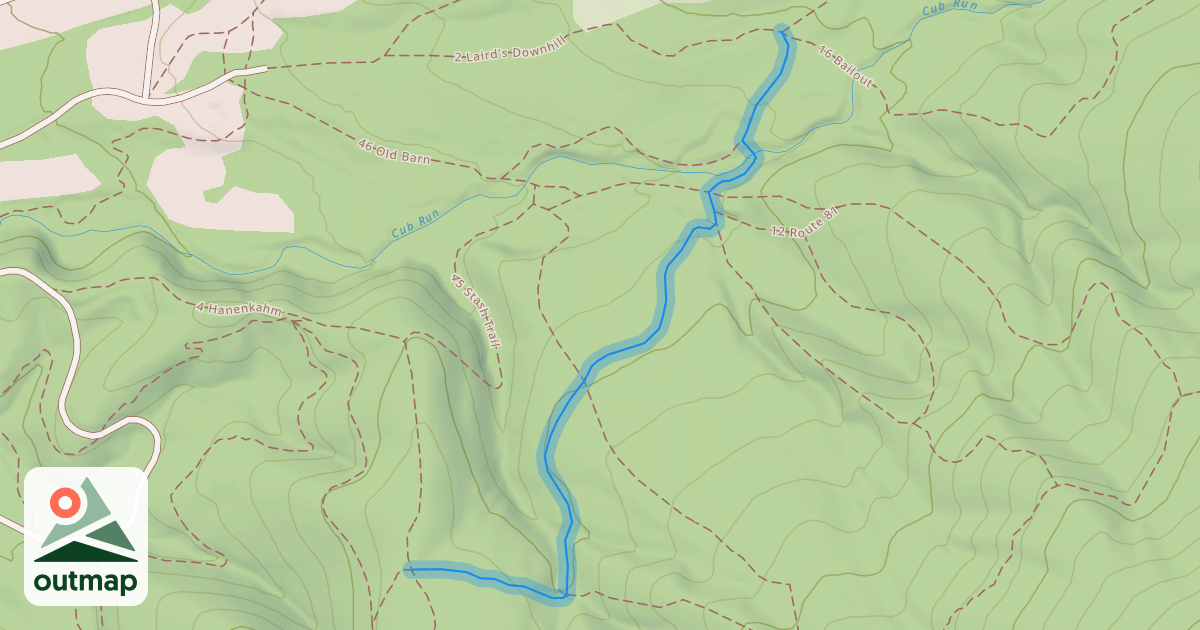 Map of 65 Blooming Laurel