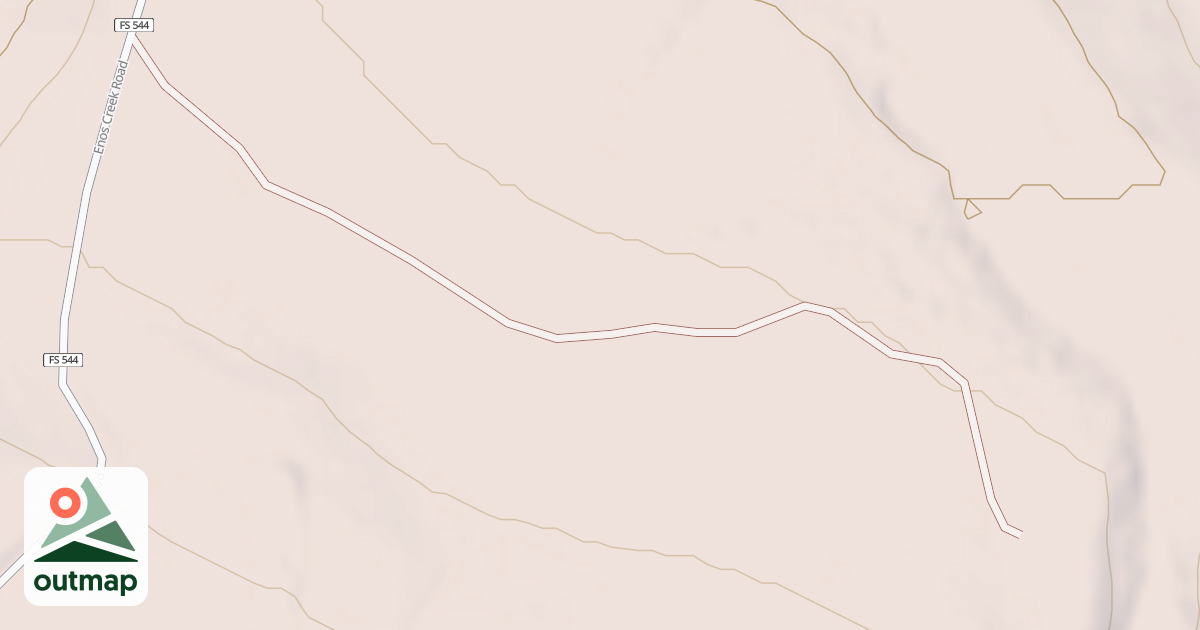 Map of OLD FISH LAKE ROAD