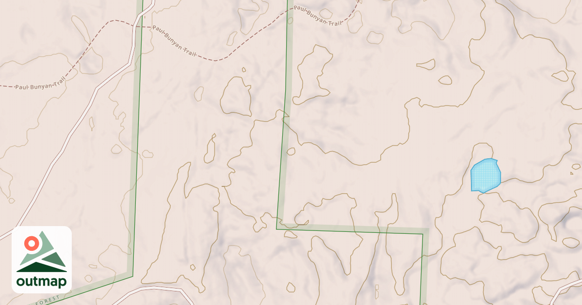 Map of EAST HOWARD LAKE RD SPUR 2808