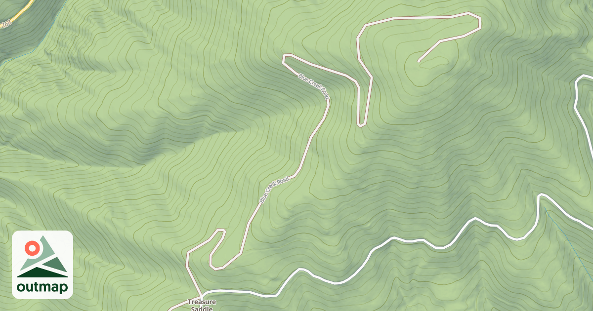 Map of USFS Motor Vehicle Use Map Trails 7567