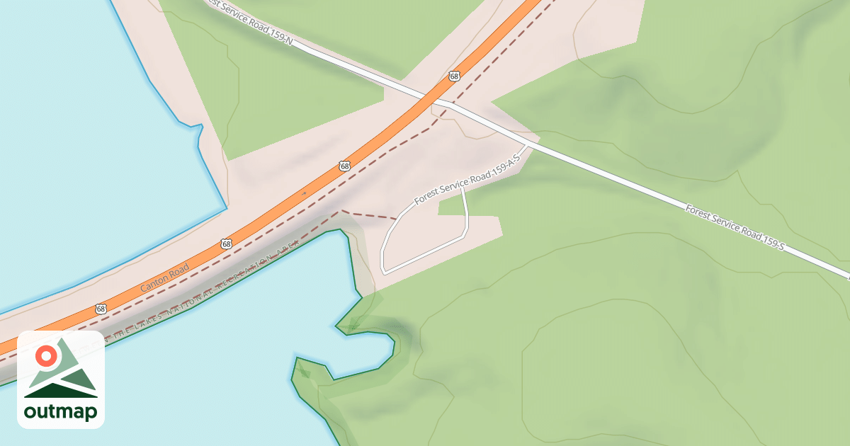 Map of DEVILS ELBOW BOAT RAMP ACCESS