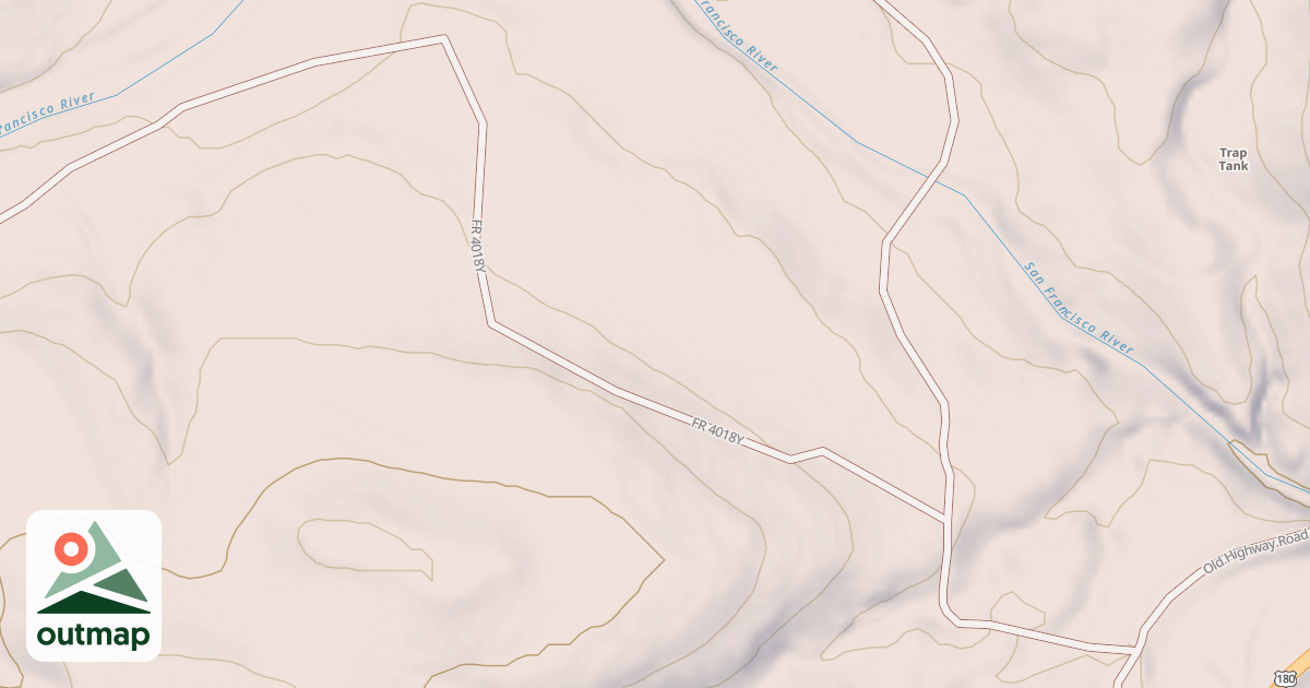 Map of 4018 Y