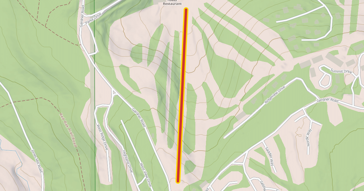 Map preview of Sunset Lift