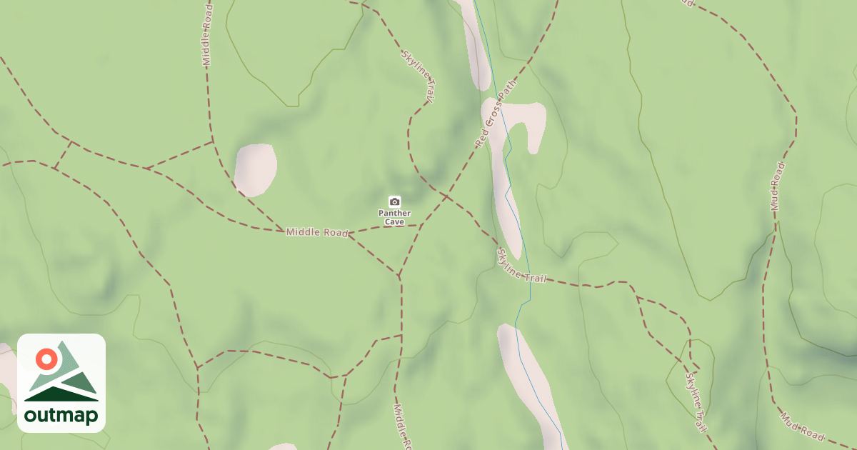 Map of Red Cross Path