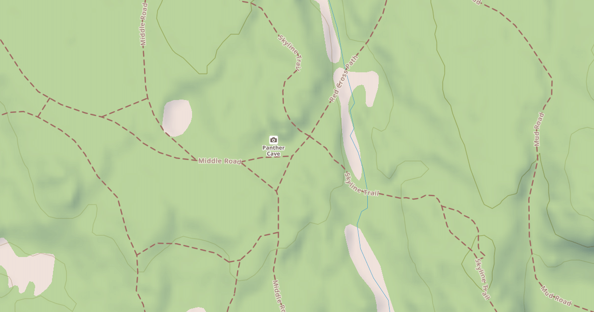 Map preview of Red Cross Path