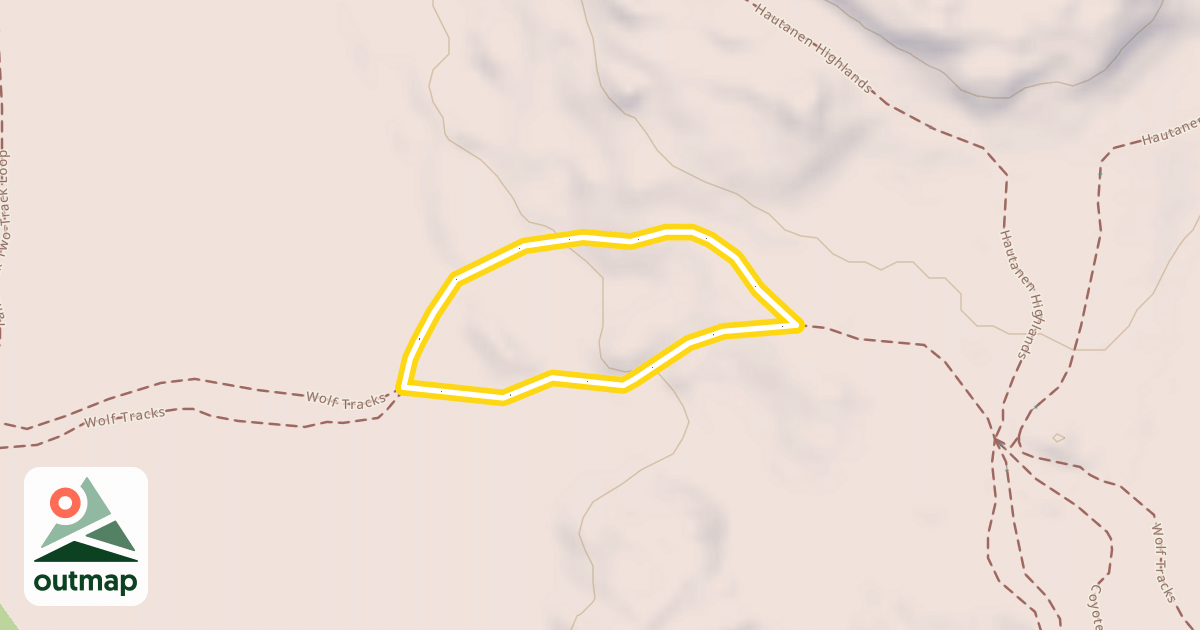Map of Tamarack Two-Way