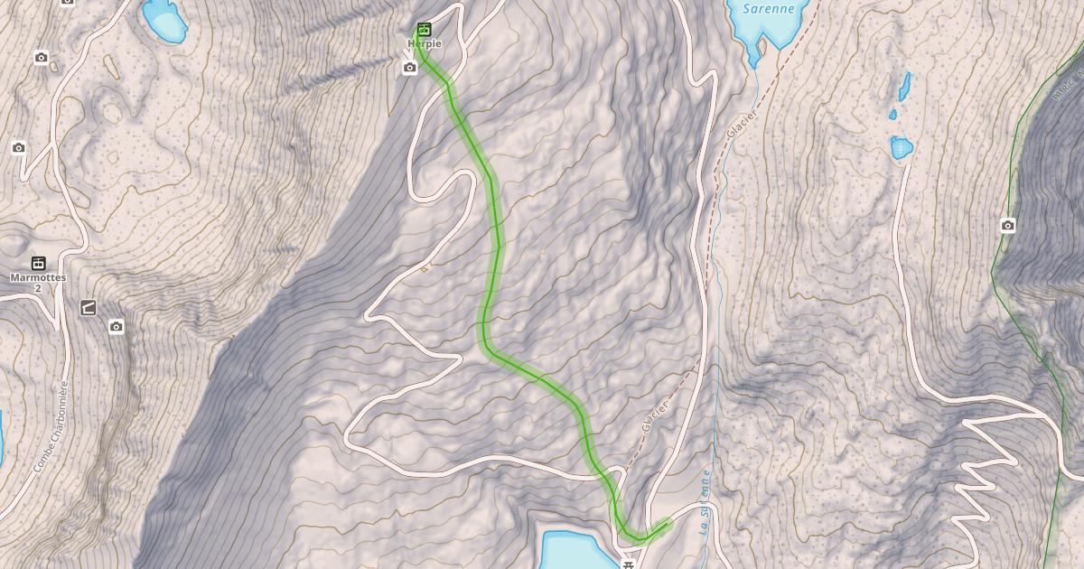 Map preview of Cristalliere