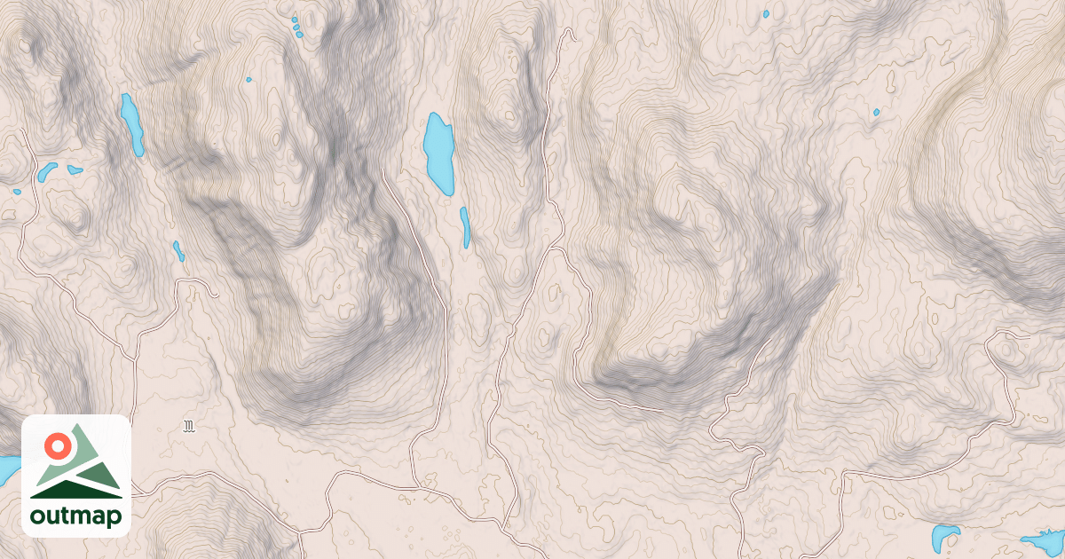 Map of USFS Motor Vehicle Use Map Roads {A7ED17BF-8638-4A68-9D1C-F6D9F21BB3B7}