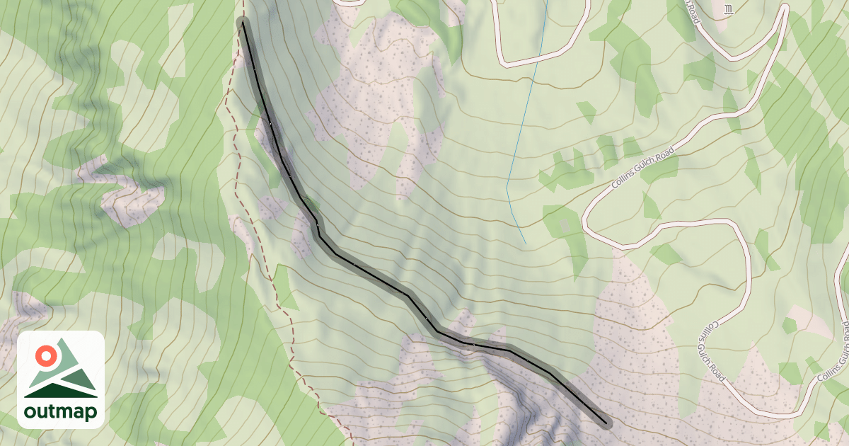 Map of Shoulder Traverse