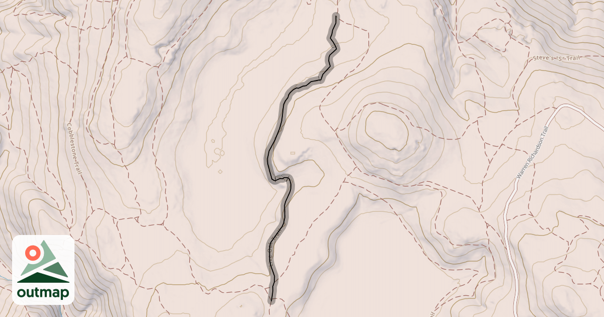 Map of Live Oak Trail