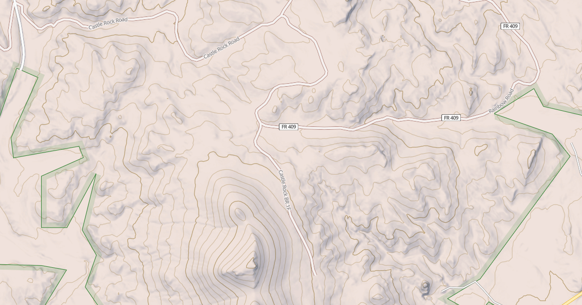 Map preview of CASTLE ROCK BR 1F