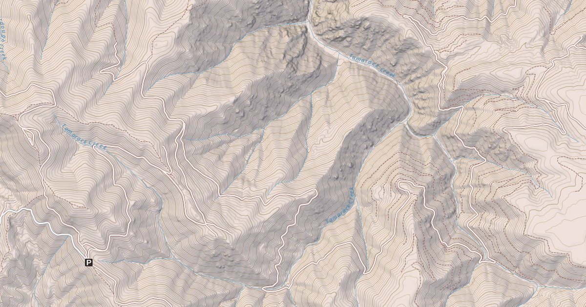 Map preview of DINKELMAN RIDGE