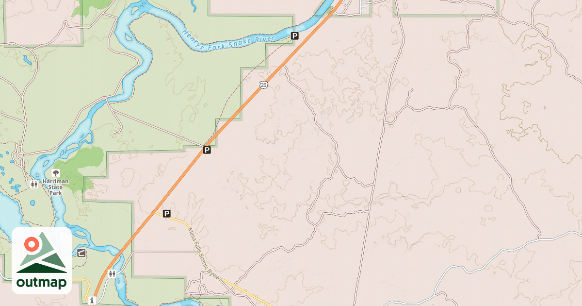 Map of Last Chance Trail