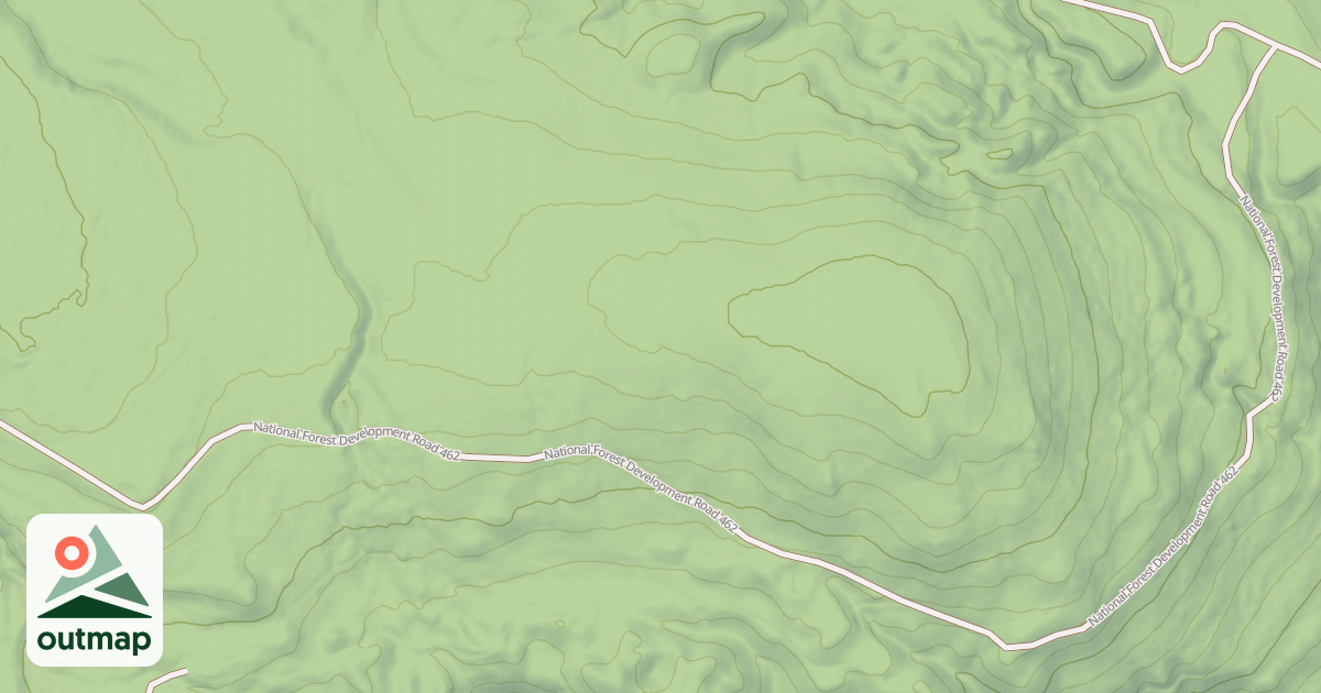 Map of MUDDY MEADOW