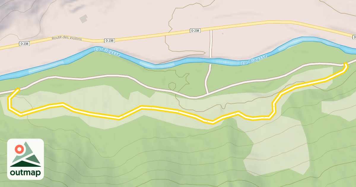 Map of L'Ubac