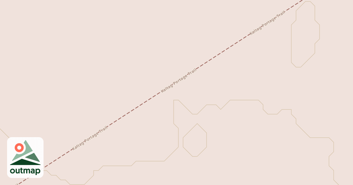 Map of Iditarod National Historic Trail