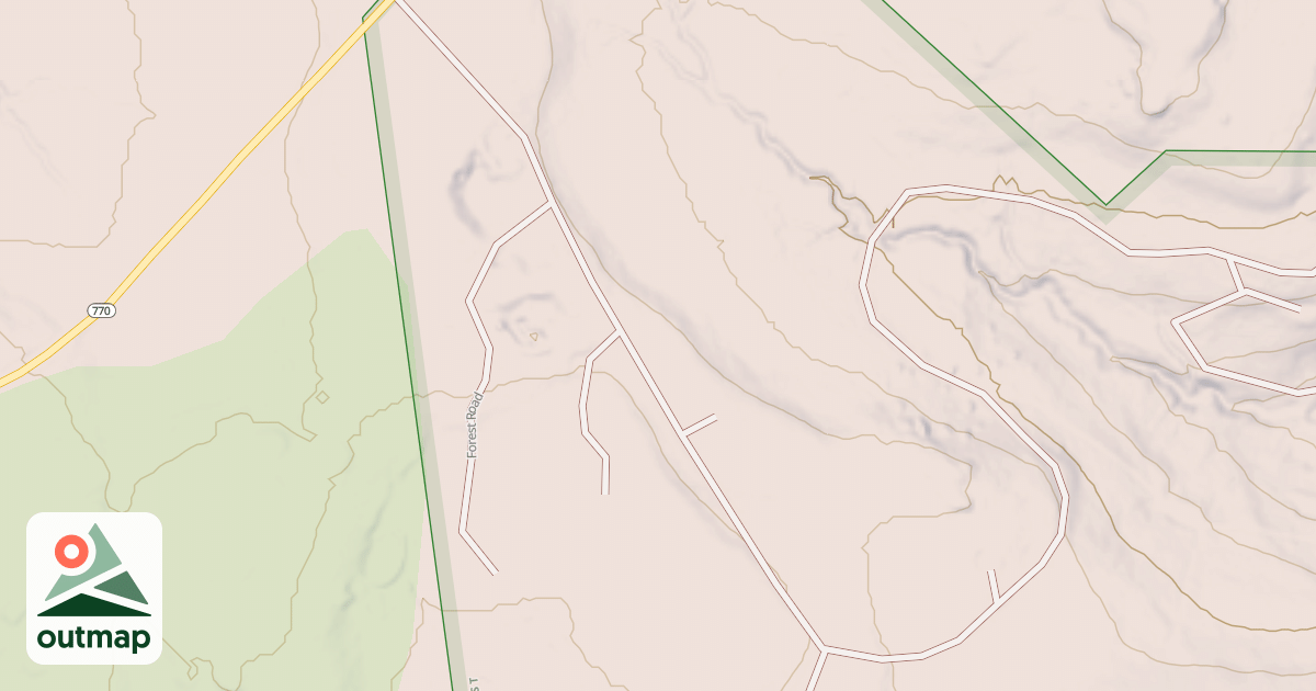 Map of MIAM RUN