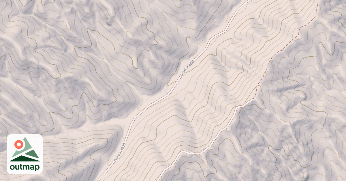 Map of Danskin #520