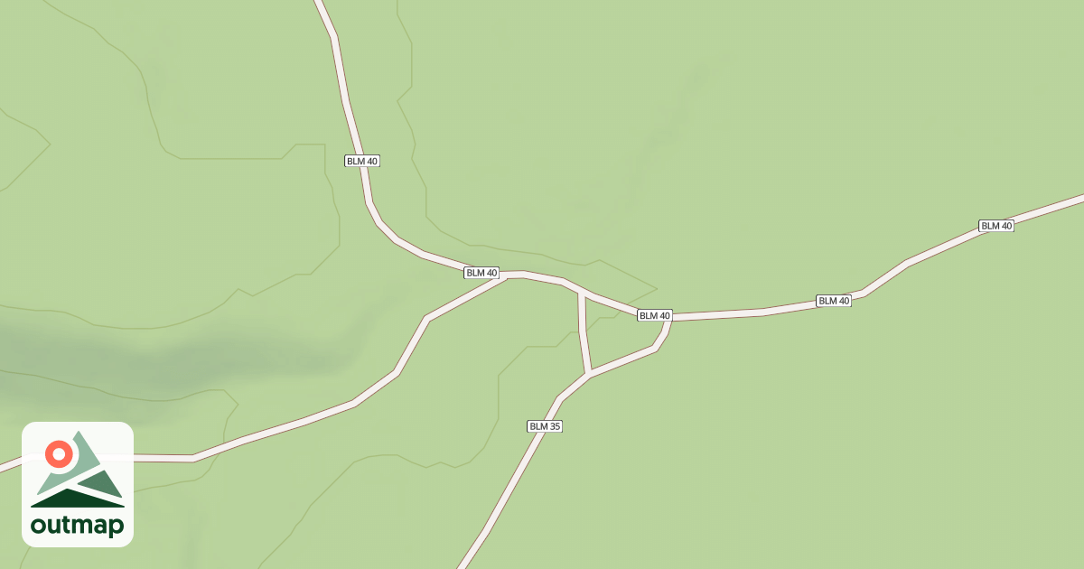 Map of BLM National GTLF Public Motorized Roads 1e7f61e5-b050-4acf-9de2-67272dd59854