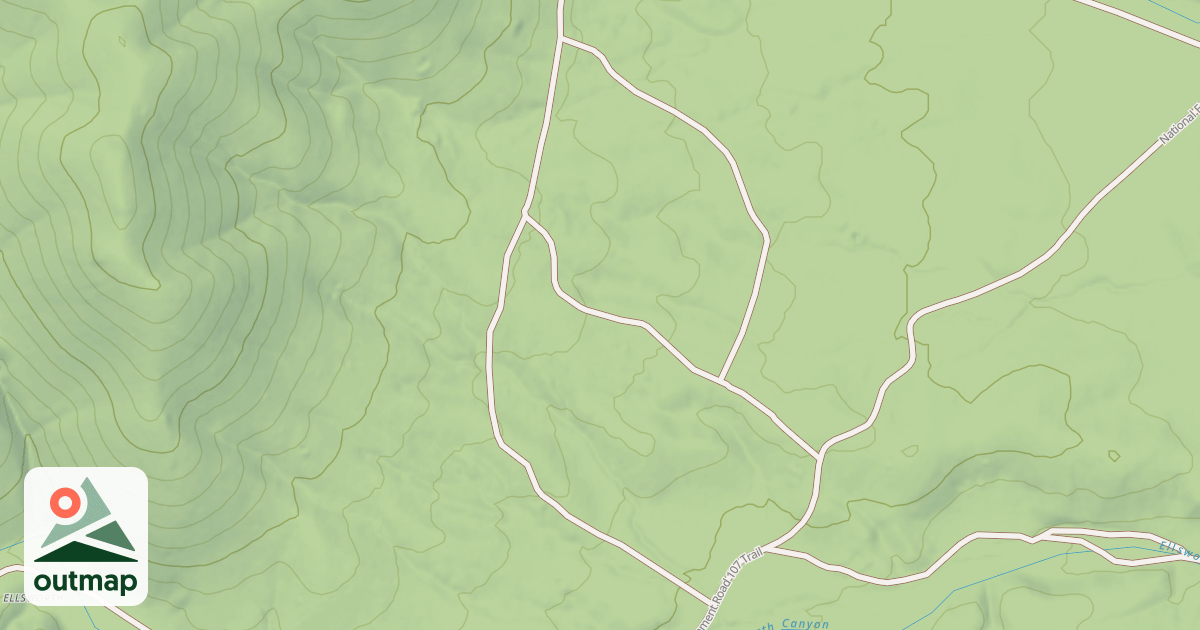 Map of BIG SPRING SPUR