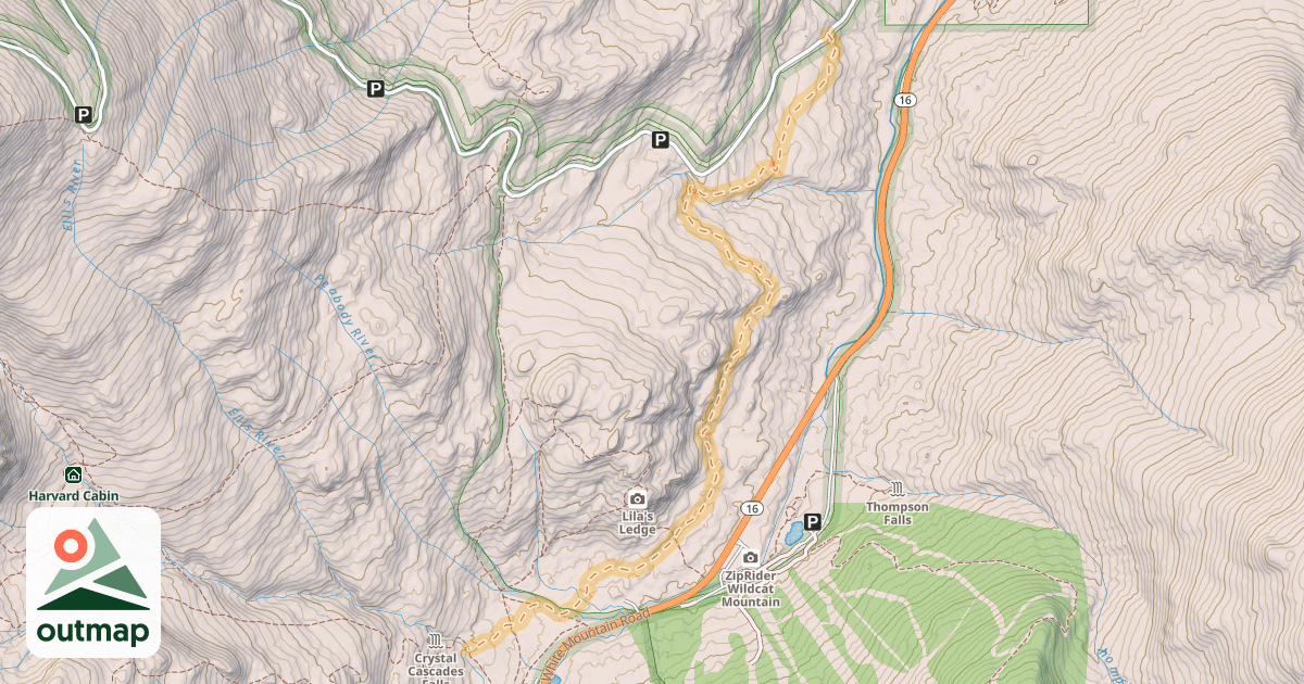 Map of Connie's Way Xc