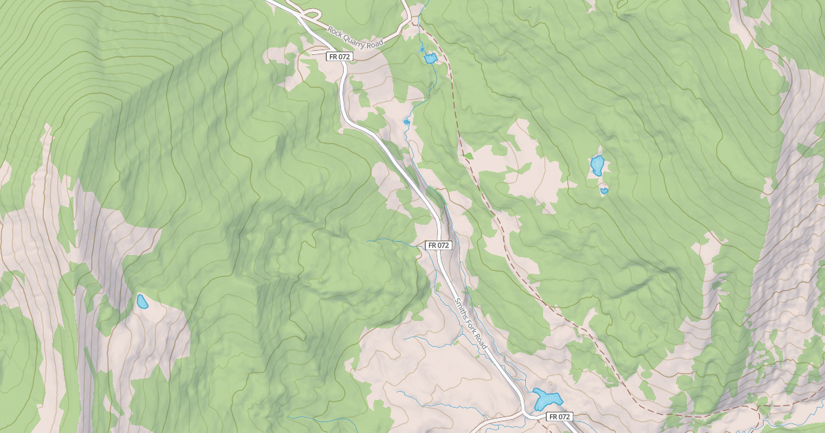 Map preview of Lander Cutoff Nat Historic Trl