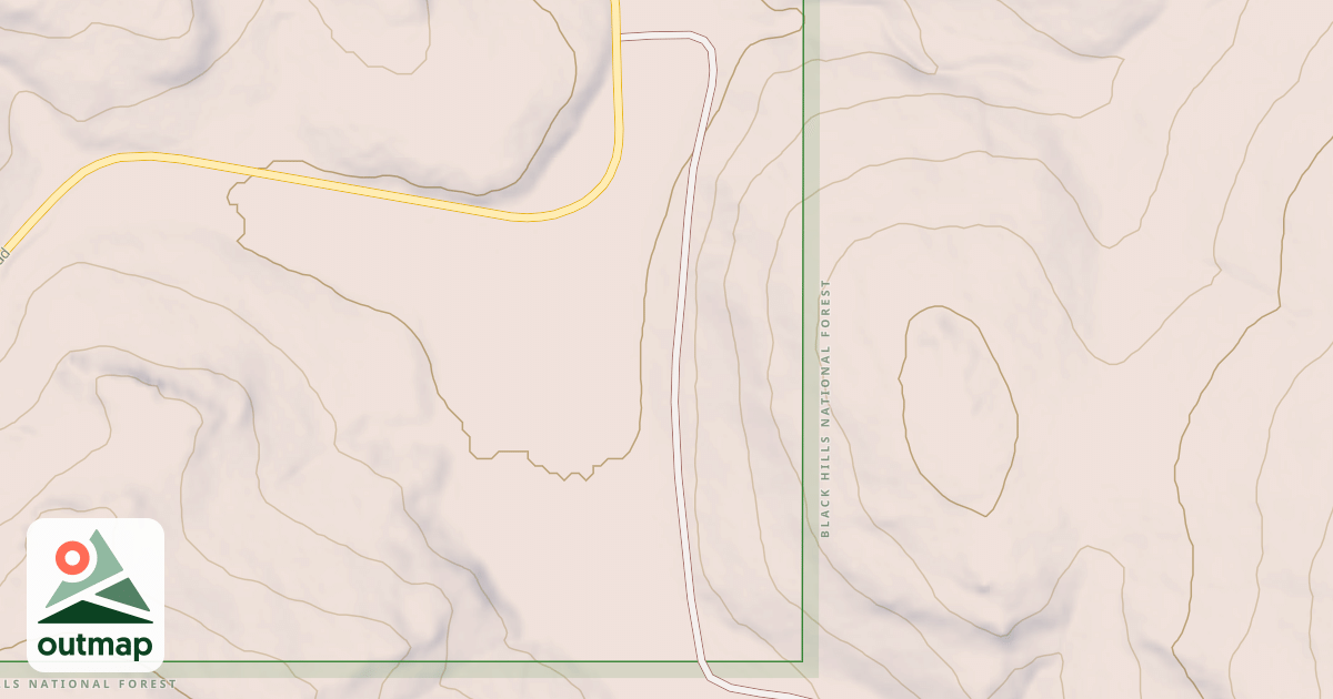 Map of BOLES CANYON BR 6B