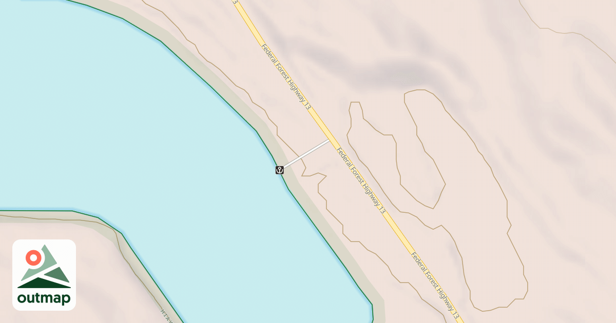 Map of GRASSY LAKE SPUR B