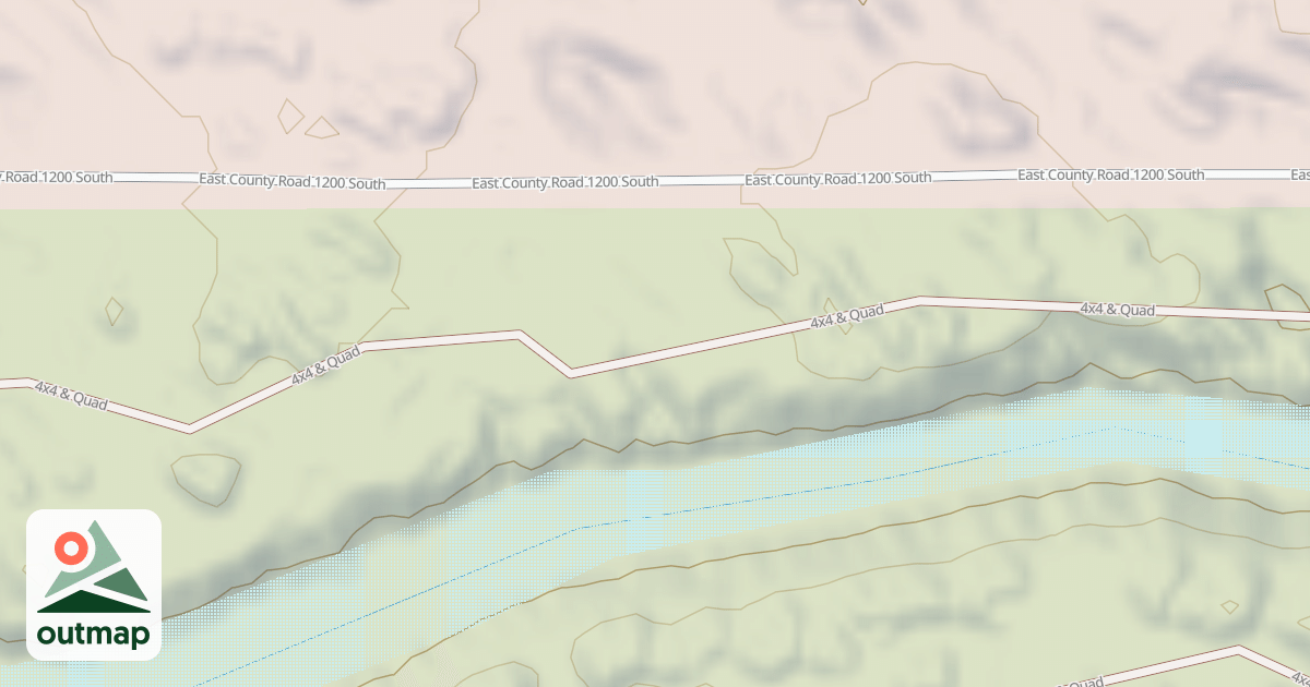 Map of Interlake State Recreation Area Trails