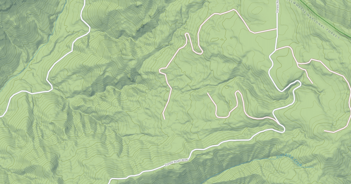 Map preview of USFS Motor Vehicle Use Map Roads {648B30BB-D684-4553-988D-B95AFFFFBB3A}