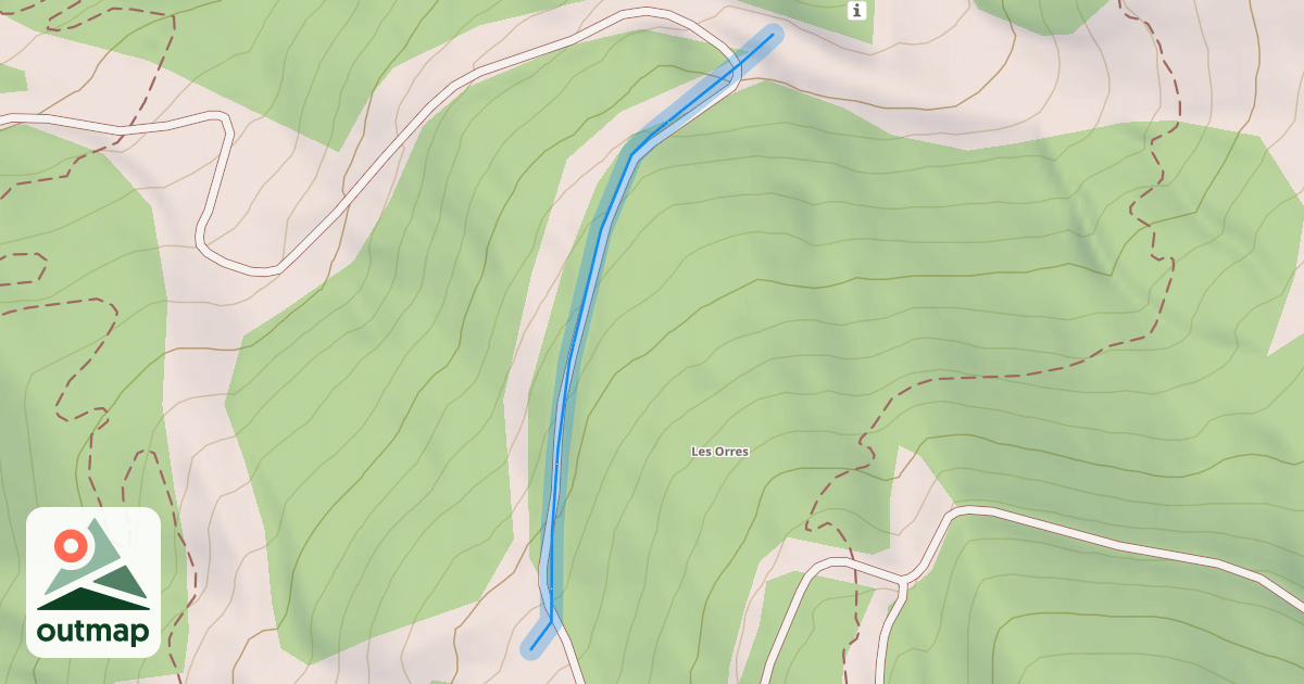 Map of Liaison Soldanelle-Coqs