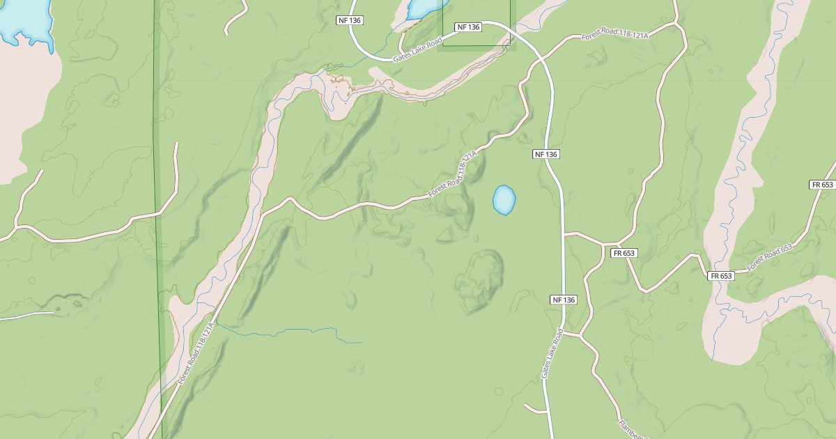 Map preview of PRICE COUNTY SNOWMOBILE-121A